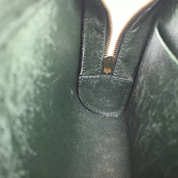 LOUIS VUITTON LV Logo BAIKAL Clutch Hand Bag Taiga Leather Epicea M30184 04YE051 - Picture 4 of 16